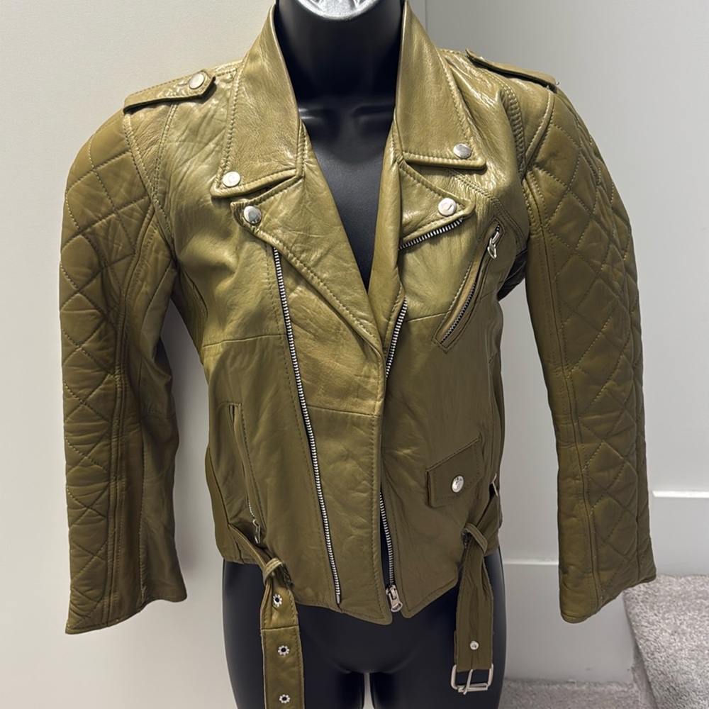 Woman’s Vegan Leather Jacket